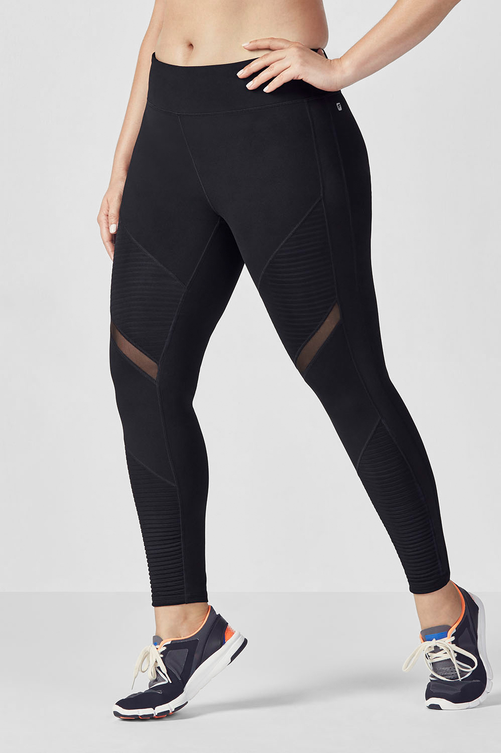 Fabletics High Waisted Motion365 Paneled 7/8 S  Fabletics, High waisted,  Moisture wicking fabric