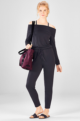 Tess off the shoulder 2024 jumpsuit